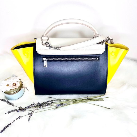 Celine Trapeze, 2 way bag, Tricolor, Medium in Leather - Picture 2 of 9